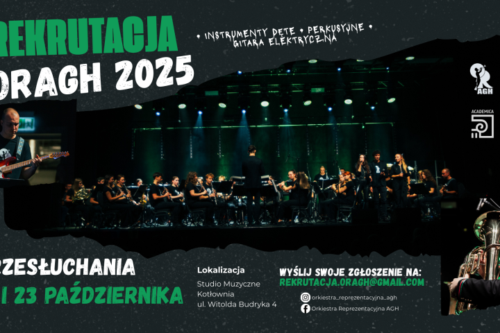 Rekrutacja do Orkiestry Reprezentacyjnej AGH